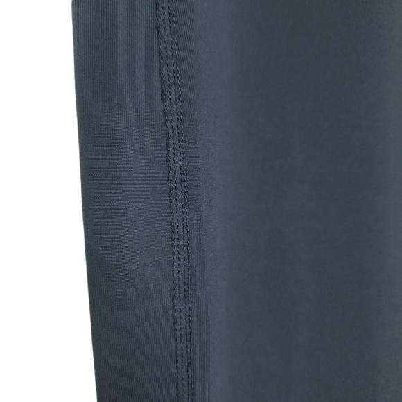 Lululemon High Rise Wide Leg Yoga Pants Gray Ribbed Wide Waistband - Picture 5 of 11